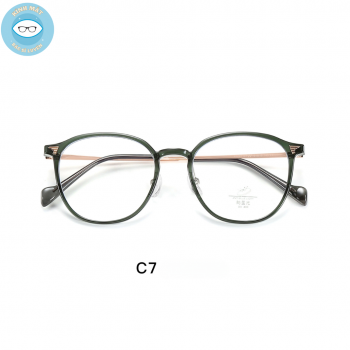 Gọng nhựa càng kính titanium mã 01247